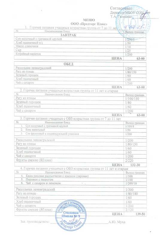 Меню 4.04