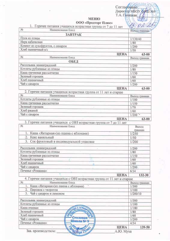 Меню 13.02.25